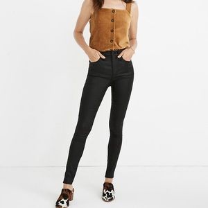 Madewell Skinny Black Denim